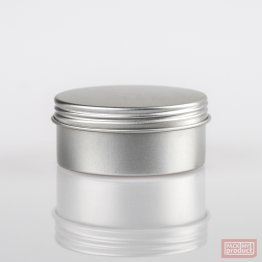 30ml Brushed Aluminium Seamless Tin