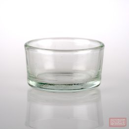 Round Tealight Candle Holder Clear