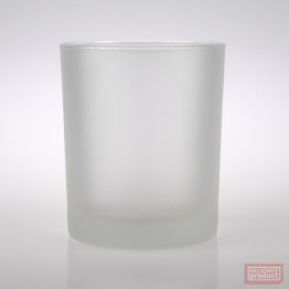 250ml Round Candle Glass Frosted