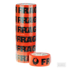 FRAGILE 48mm x 66m Packaging Tape